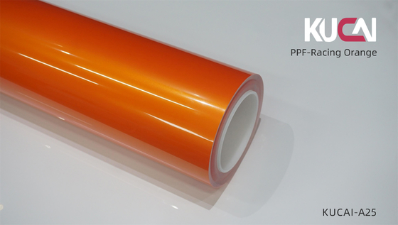 Lubrizol TPU Racing Orange PPF Roll Automotive Farbschutzfolie