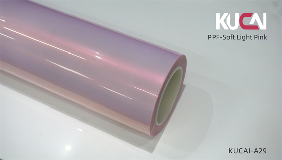 Soft Light Pink TPU Farbschutzfolie PPF für die Karosserie