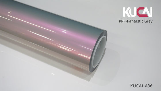 TPU PPF Fahrzeugfarbschutzfolie Fantastische graue Farbe