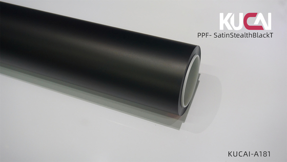 TPU PPF Matte Finish Satin Schwarz Selbstheilung Farbe Schutzfilm Wetterbeständigkeit